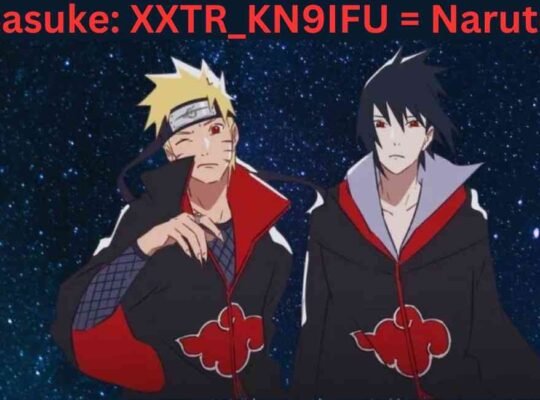 Sasuke: XXTR_KN9IFU = Naruto: The Complex Core of Naruto's Universe